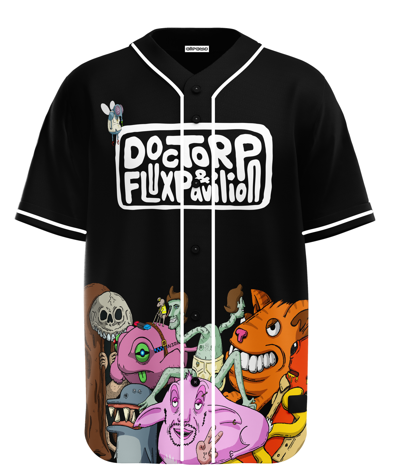 Doctor P x Flux Pavilion Tour Baseball Jersey